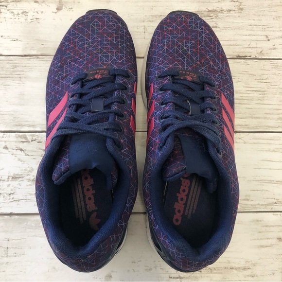 Adidas ZX Flux Torsion Women’s Purple Sneakers Size 7 1/2 - Picture 8 of 12